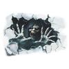 Halloween Horror Broken Wall Skull Bedroom Living Room Background Decorative Wall Stickers Self-adhesive
