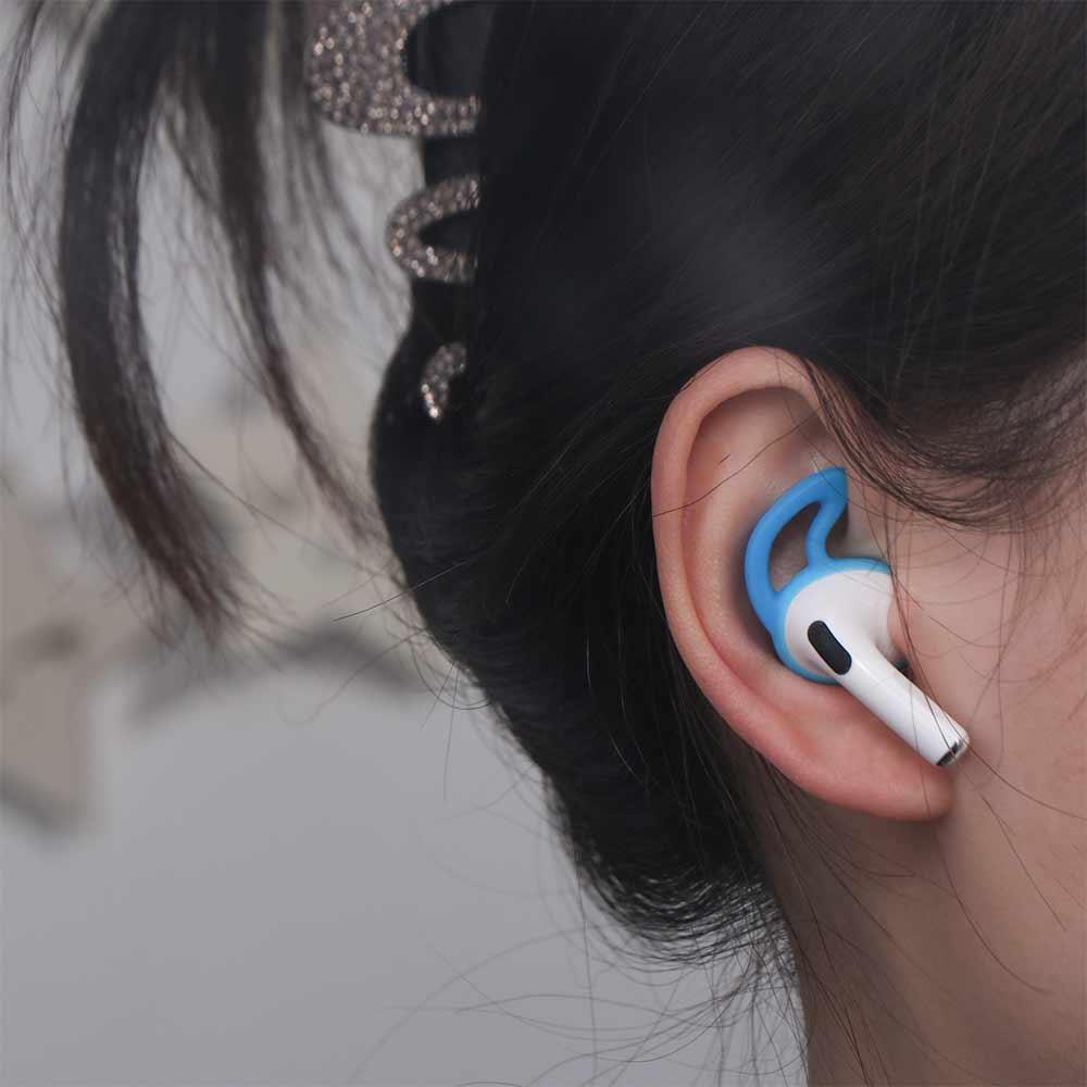 1 Pair Prevent Falling Off Earphone Holder Silicone Silicone Earbud Covers   Protector Earphone