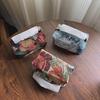 Retro Floral Jacquard Tissue Box Bag - Creative Home & Car Storage Solution