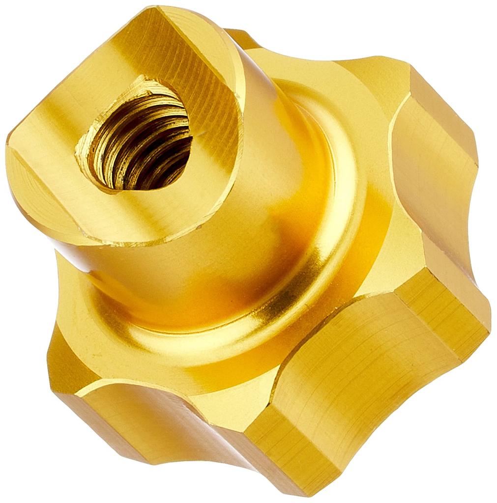 Kitaco 516-9000170 Гайка регулировки тормоза тип 1 (Золото) Супер Каб C125 (JA48/JA58/JA71) Кросс Каб 110 (Я45/Я60) и т.д