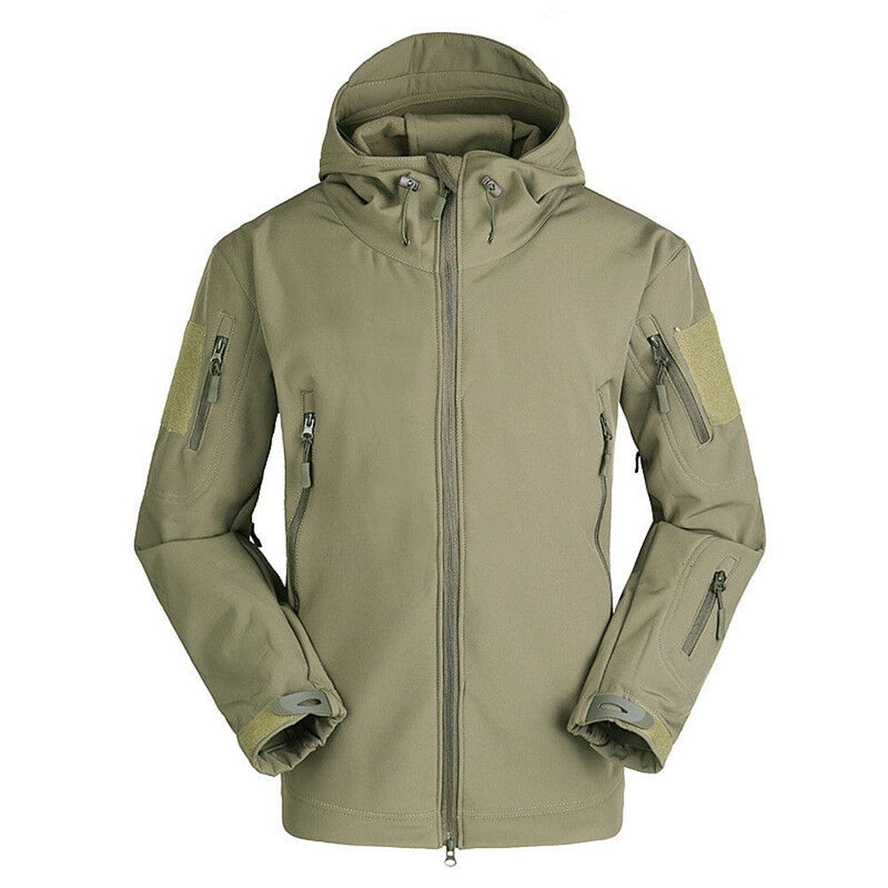 Men Army Hoody Jacket Tactical Military Jacket Waterproof Softshell Jackets
