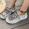 2025 Canvas Loafers Women's Shoes Flat Casual Shoes Women's Cloth Shoes