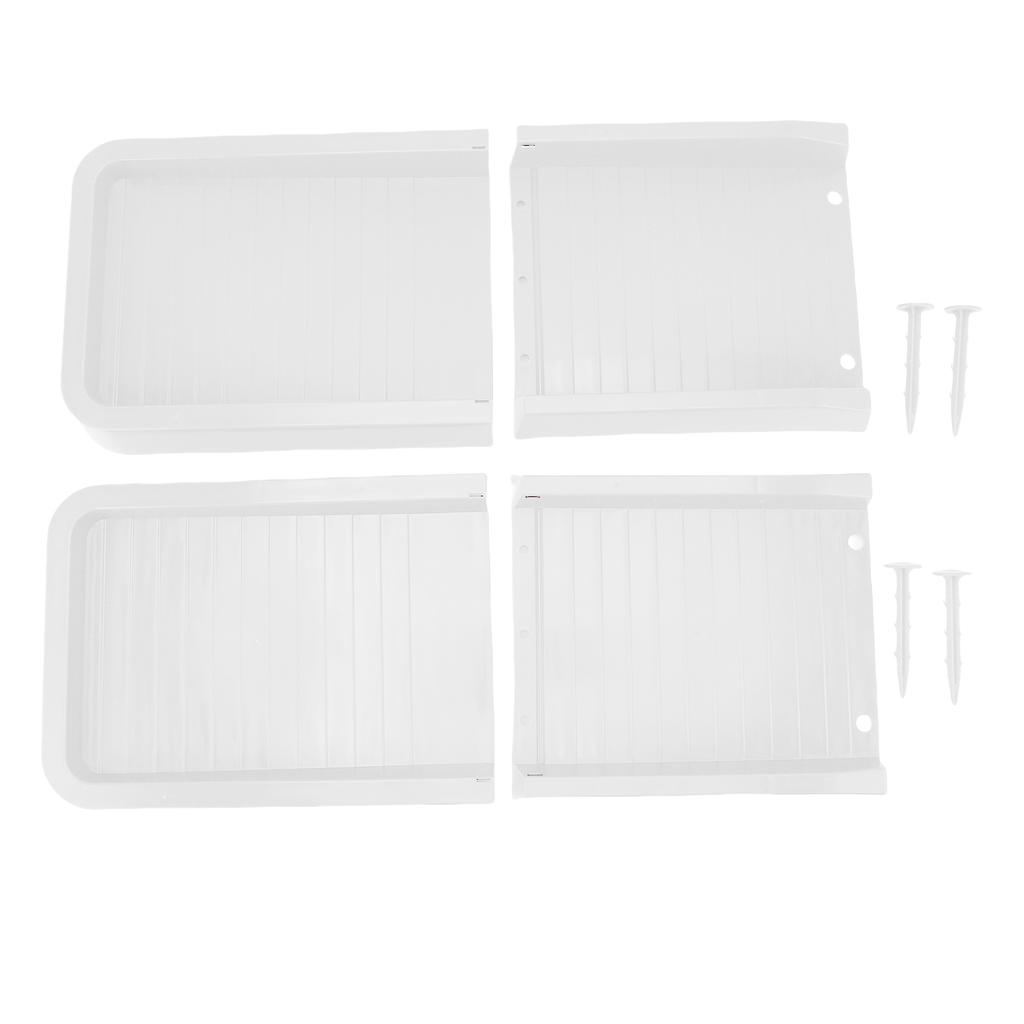 Rain Gutter Downspout Extension Weather Proof PP Rain Gutter Downspout Splash Block for Outdoor