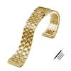 18-мм тонкий стальной ремешок для часов CASIO A158 / A159 / A168 /A169 /B650 /AQ230/ 700 Классический Маленький Квадратный Серебристый Блок Металлический Ремешок