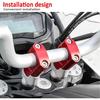For V-STROM 800 DE VSTROM 800DE 2023 Motorcycle Handlebar Riser Motocross Heightening Clamp Mount Pit Bike Motorbike Vstrom 800 (Black 28mm)
