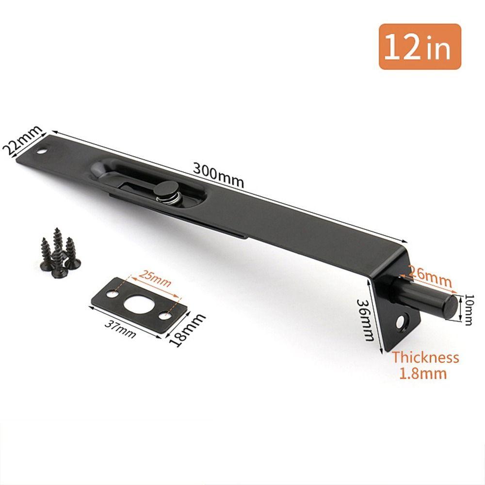 4/6/8/10/12-дюймовые дверные болты, скользящий болт, предохранительный болт, защелка, новая дверная защелка, болт, ворота, дверь