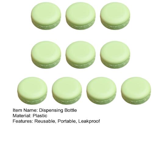 10 шт., 10 г, дозирующая бутылка, хорошая герметичность, герметичная, многоразовая, портативная, крем для глаз с миндальным печеньем, дорожная изоляционная кремовая бутылка, товары для дома