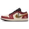 Air Jordan 1 LOW Three Times Laboratory, Ограниченная серия Года Лошади, Ведущий путь, Устойчивый к истиранию 553558-040(Команда-)