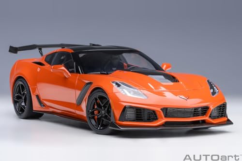 AUTOart 1/18 Scale Chevrolet Corvette (C7) ZR1 Orange Finished Product