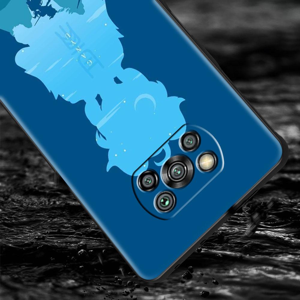 Чехол Genshin Impact с аниме для Xiaomi Mi Poco X3 NFC M3 Pocophone F1 F3 GT Redmi K40 Pro для Mi 10T Pro, чехол для телефона