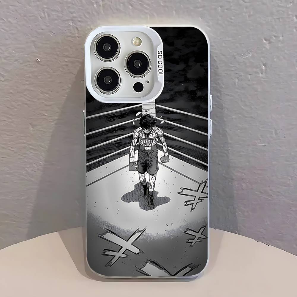 Hajime no I-Ippo Makunouchi Phone Case For iPhone 17,16,13,12,11,15,14,Pro,Max,Plus,SE4,Air,Mini White IMD Matte