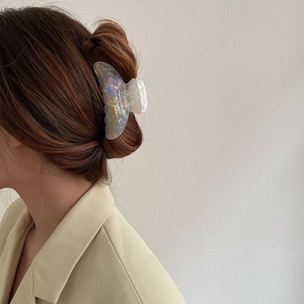 Holder Shark Clip Women Hair Clip Korean Style Crab Clip Hair Accessories Acetic Acid Hair Claw