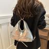 Fashionable Metallic Butterfly Womens Backpack 2024 New Versatile Shoulder Bag