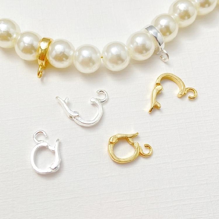 Застежки для изготовления ожерелий и браслетов Элегантные застежки Ювелирный элемент для браслетов и ожерелий ручной работы