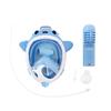 Детская маска для снорклинга, защита для лица, защита для сноркелинга, противотуманные линзы высокой четкости, снаряжение для дайвинга и подводного плавания с функцией распыления воды для детей