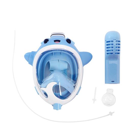 Детская маска для снорклинга, защита для лица, защита для сноркелинга, противотуманные линзы высокой четкости, снаряжение для дайвинга и подводного плавания с функцией распыления воды для детей