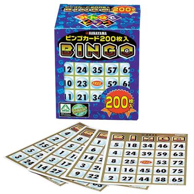 Карточка бинго 200 из (Набор 200)