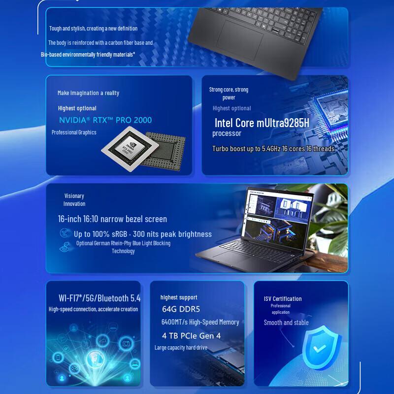 DellProMax 16 AI Mobile Workstation (CN version)