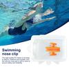 Зажим для носа для плавания Мягкие силиконовые зажимы для носа Предотвращают попадание воды Защита носа для водных видов спорта