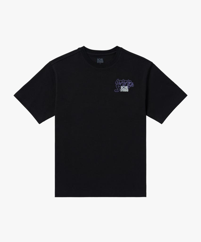GOALSTUDIO Hrm Graphic Airmesh Tee-Black