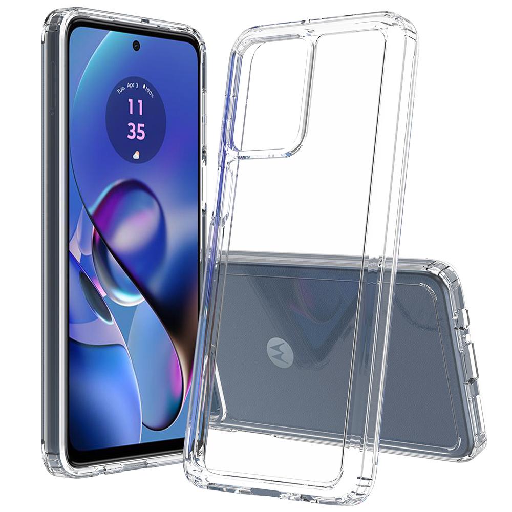 For Motorola Moto G54 5G Case TPU+Acrylic Phone Cover Ultra Transparent