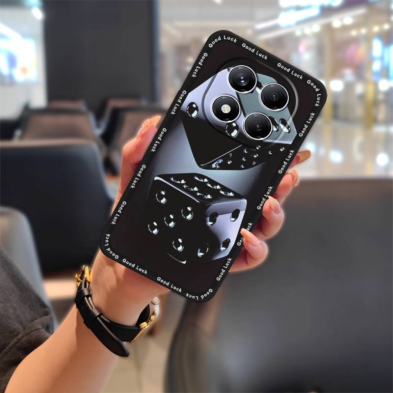 Силиконовый противоударный чехол для телефона Redmi Note14 Pro 4G, милый, прочный, с рисунком граффити, устойчивый к грязи, водонепроницаемый, полностью покрытый