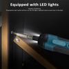 Cordless Electric Screwdriver Sets 105pack 3.6V 5Nm USB Rechargeable LED Light 4 Gear Torque