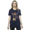 Disney Womens/Ladies Lightyear Izzy Star Command Cotton Boyfriend T-Shirt