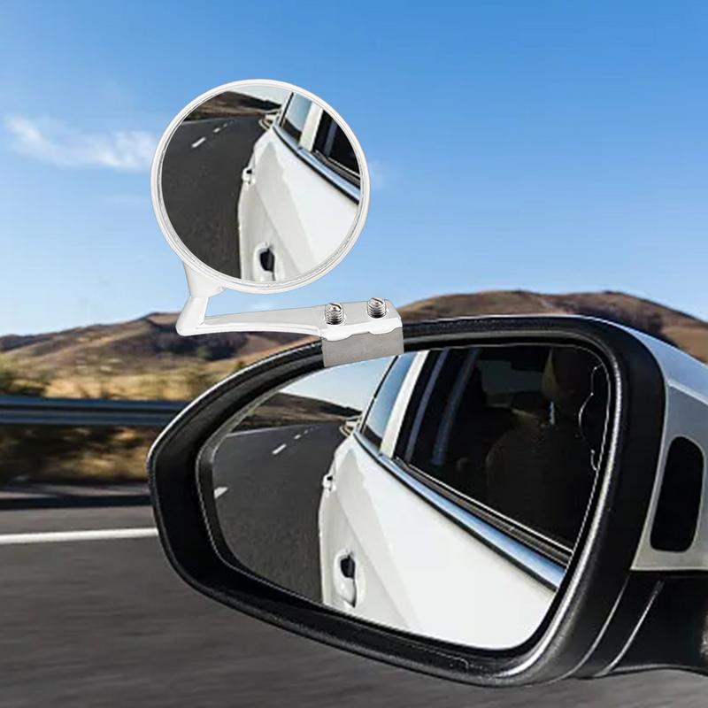 Зеркало для слепых зон 360 градусов, широкоугольный регулируемый монитор для слепых зон, боковое зеркало заднего вида, козырек от дождя для автомобилей, внедорожников