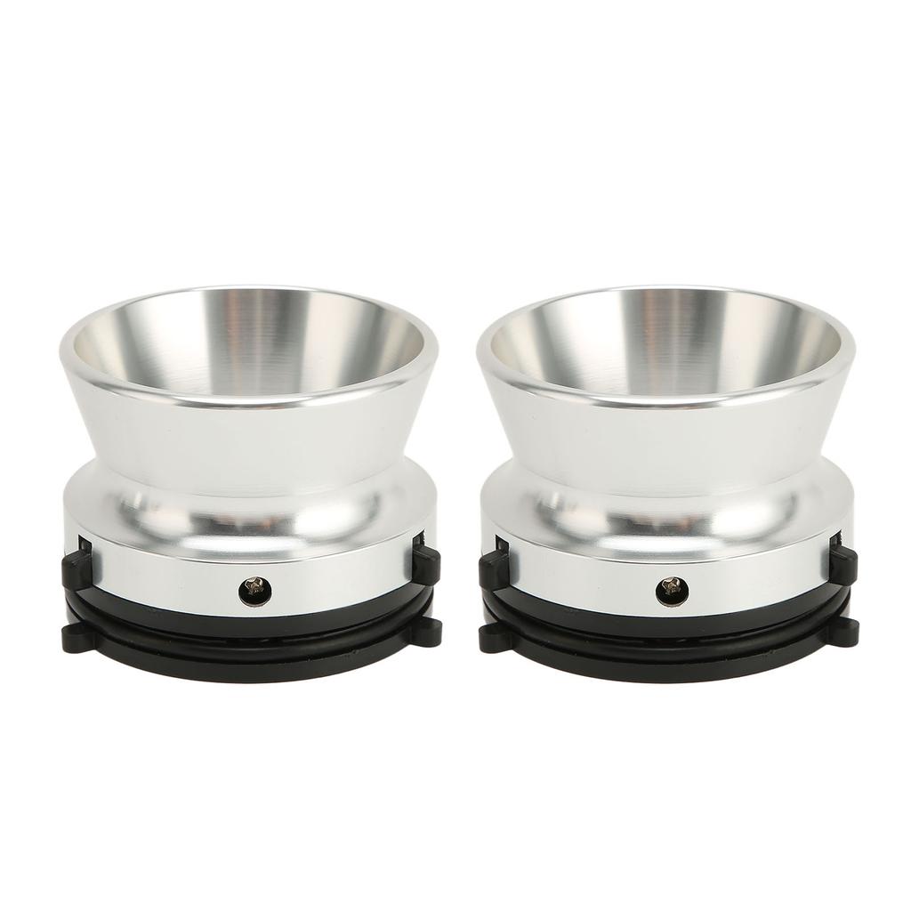 1 Pair NAB Hub Adapters Polished Aluminium 10 Inch Opener Universal Loading Device for Studer ReVox for Akai for Teac