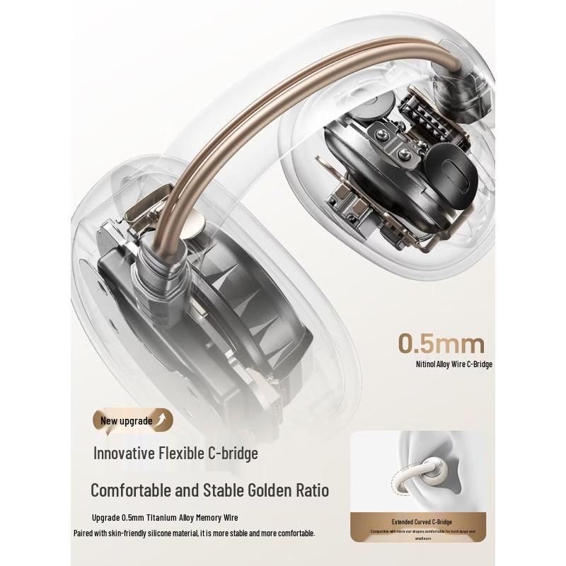 Baseus MC2 Bluetooth-наушники с открытым ухом, крепящиеся на клипсе
