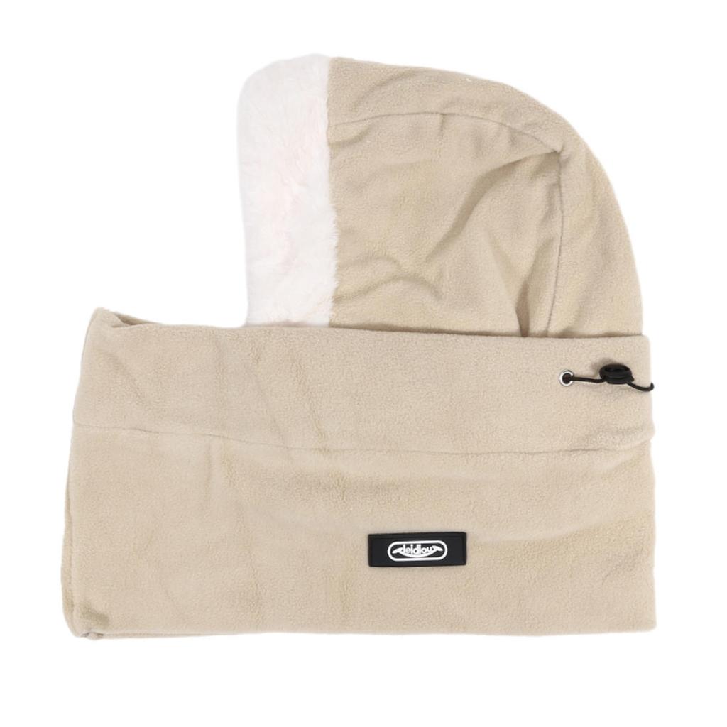 Winter Windproof Skiing Visor Breathable Thermal Face Mask Neck Warmer Scarf Helmet Hood Outdoor Cycling Cold Weather Protection Gear