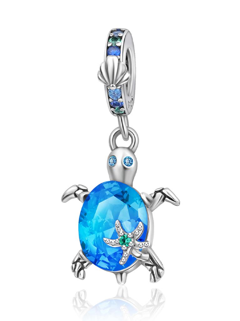 Copper Firefly Charms Evil Eye Air Balloon Blue Charms Fit Original Bracelet Beads For Jewelry Making