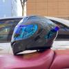 Modular Flip-Up Motorcycle Helmet With Dual Visor Winter Wing Full Face Men Women All Season Bluetooth Ready
