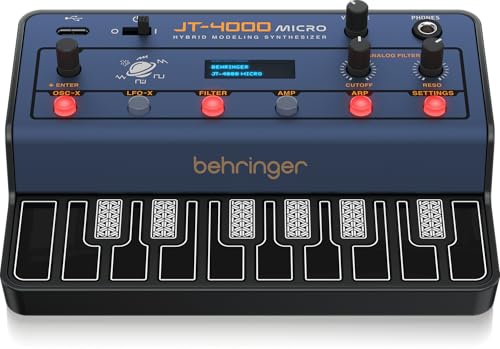 Behringer JT-4000M MICRO Портативный синтезатор с 3,5 мм MIDI IN