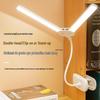 Rechargeable Clip-On & Stand LED Reading Lamp - Eye Protection, Bedside & Study Use