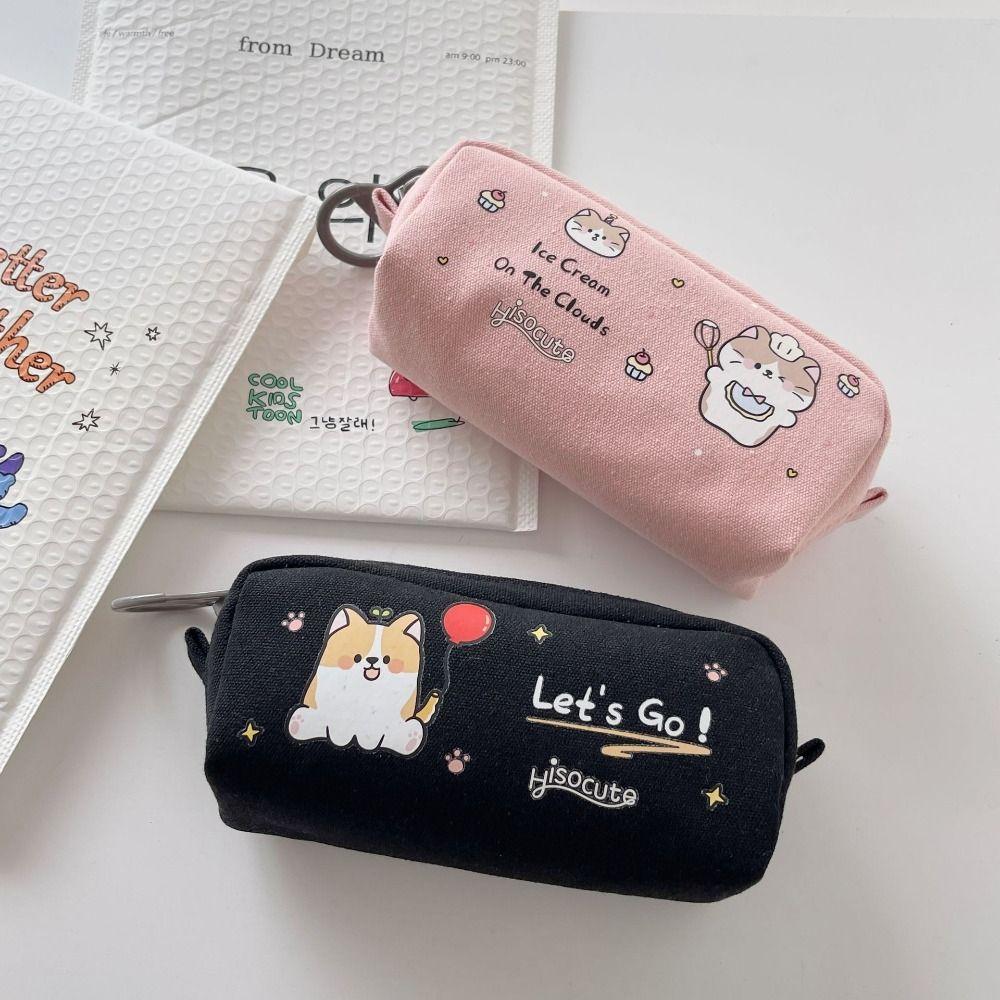 Multi-function Stationery Bag Large Capacity Stationery Organizer New Pen Box Student