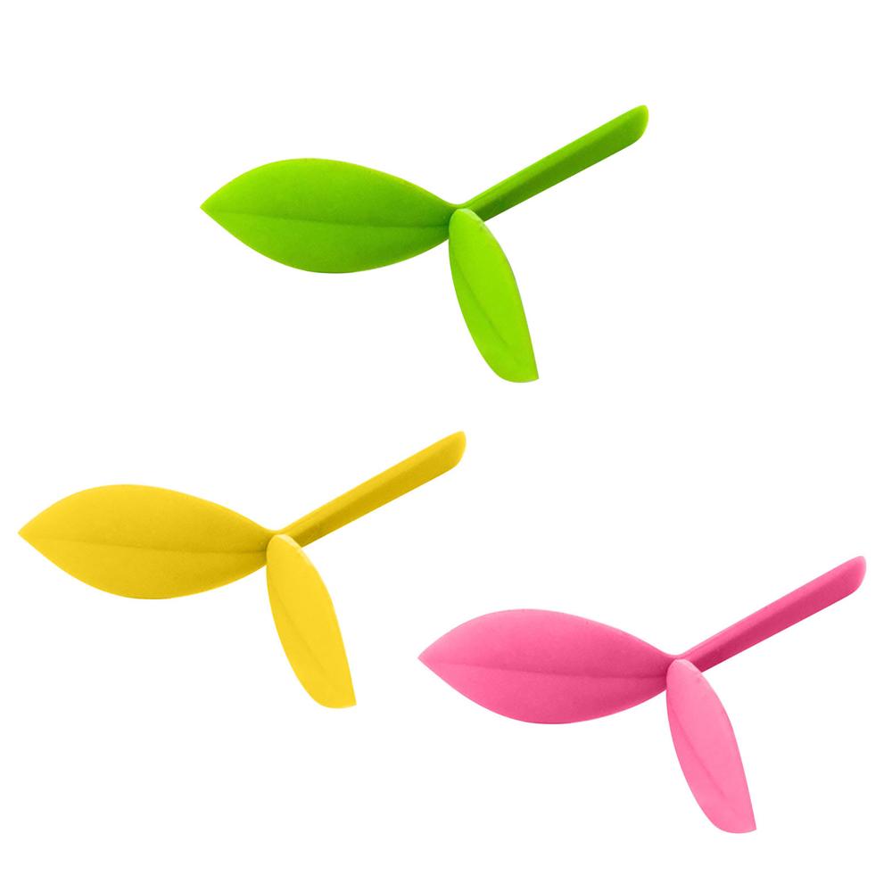 Stationery Silicone Sprout Bookmark Grass Buds Bookmark Little Grass Bud Little Leaves Bookmark