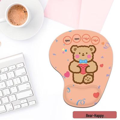Мультяшный коврик для мыши с подставкой для запястья
