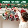 1 шт. Рождественские чулки 11,81 дюйма Чулки для Рождества Рождественские украшения с милым узором Рождественское украшение