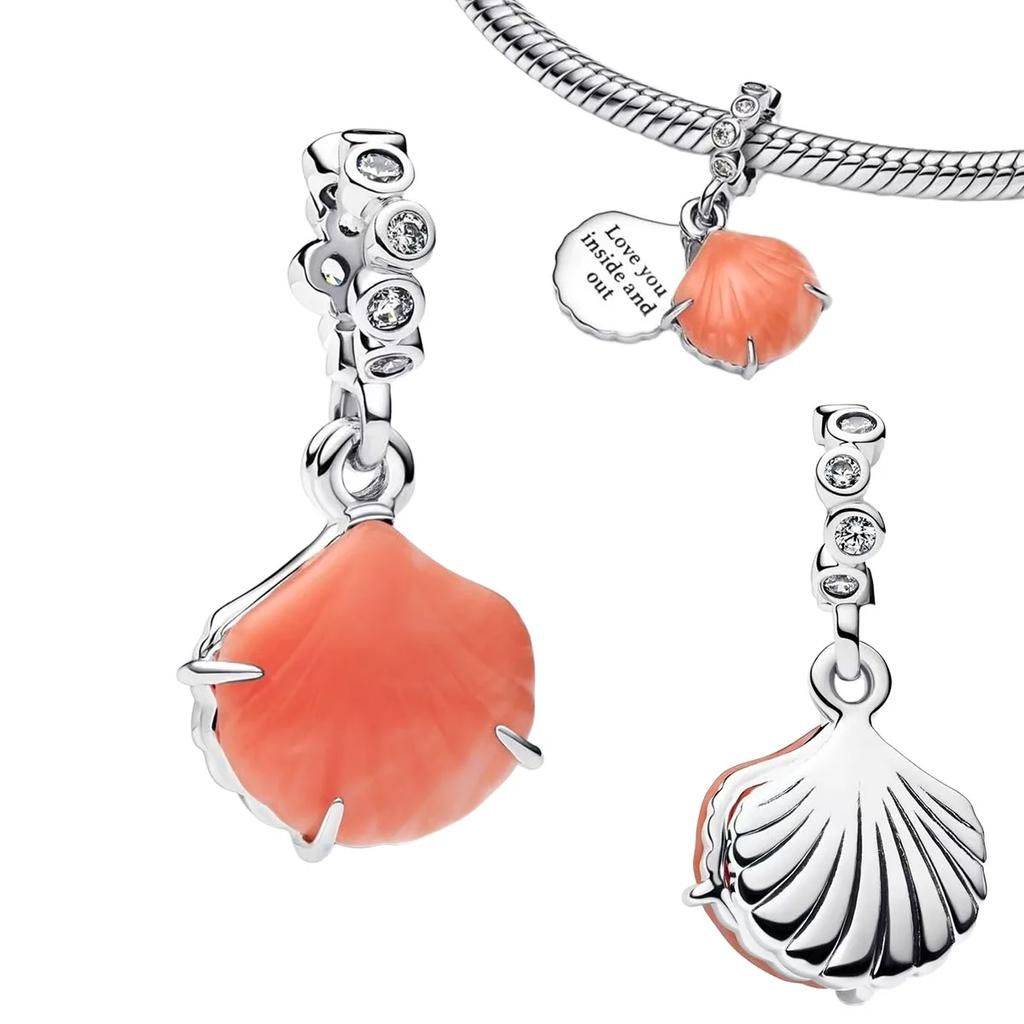 Copper Charms Coconut Tree Cactus Starfish Beach Beads Fit Original Bracelets Bangle Diy Pendant Fine Jewelry Gift