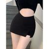 High Waisted Hip Hugging Mini Skirt Pants High Waist Sheath Miniskirt Pants