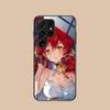 Стеклянный чехол HSR Himeko для мобильного телефона Samsung Galaxy S26 S25 S24 S23 S22 S21 S20 Note20 Plus FE Ultra Цветная крышка