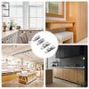 12Pcs Double Ball Tension Roller Catch Latch Cabinet Door Catch Zinc Alloy Closet Ball Tension Latch Easy To Install
