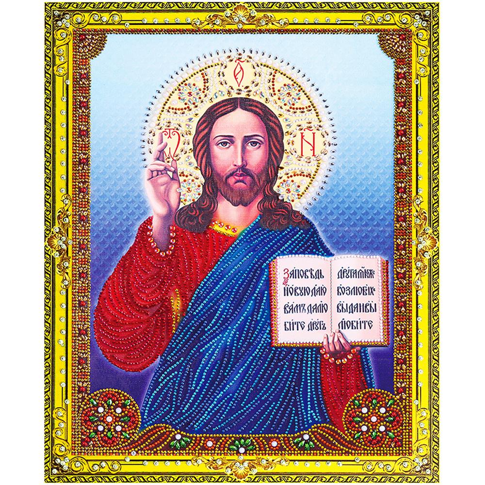 5D алмазный рисунок, несколько фигурок, алмаз особой формы, религиозный тип, вышивка крестиком, сделай сам, вышивка, украшение дома, подарок