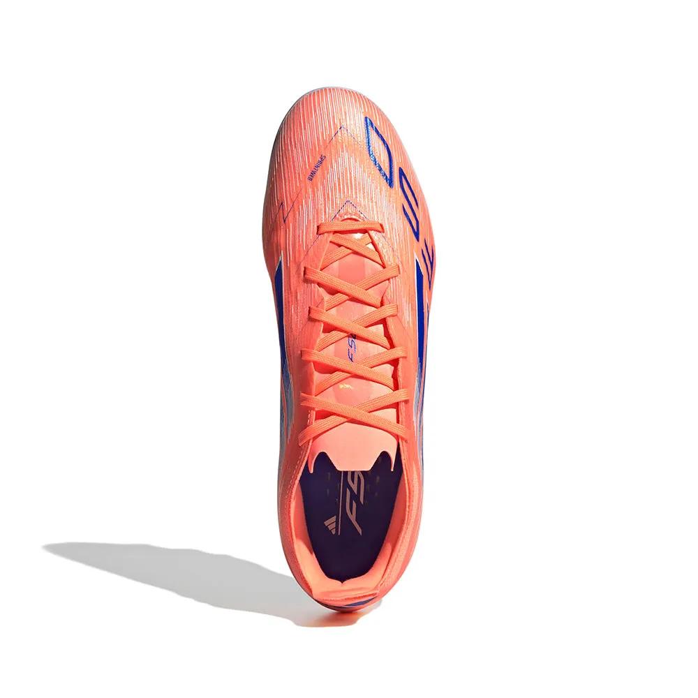 Adidas f50 pro soccer shoes multi-ground outsole orange
