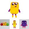 Плюшевая кукла Numberblocks Мягкая и милая мягкая игрушка для детей Обучающая и веселая