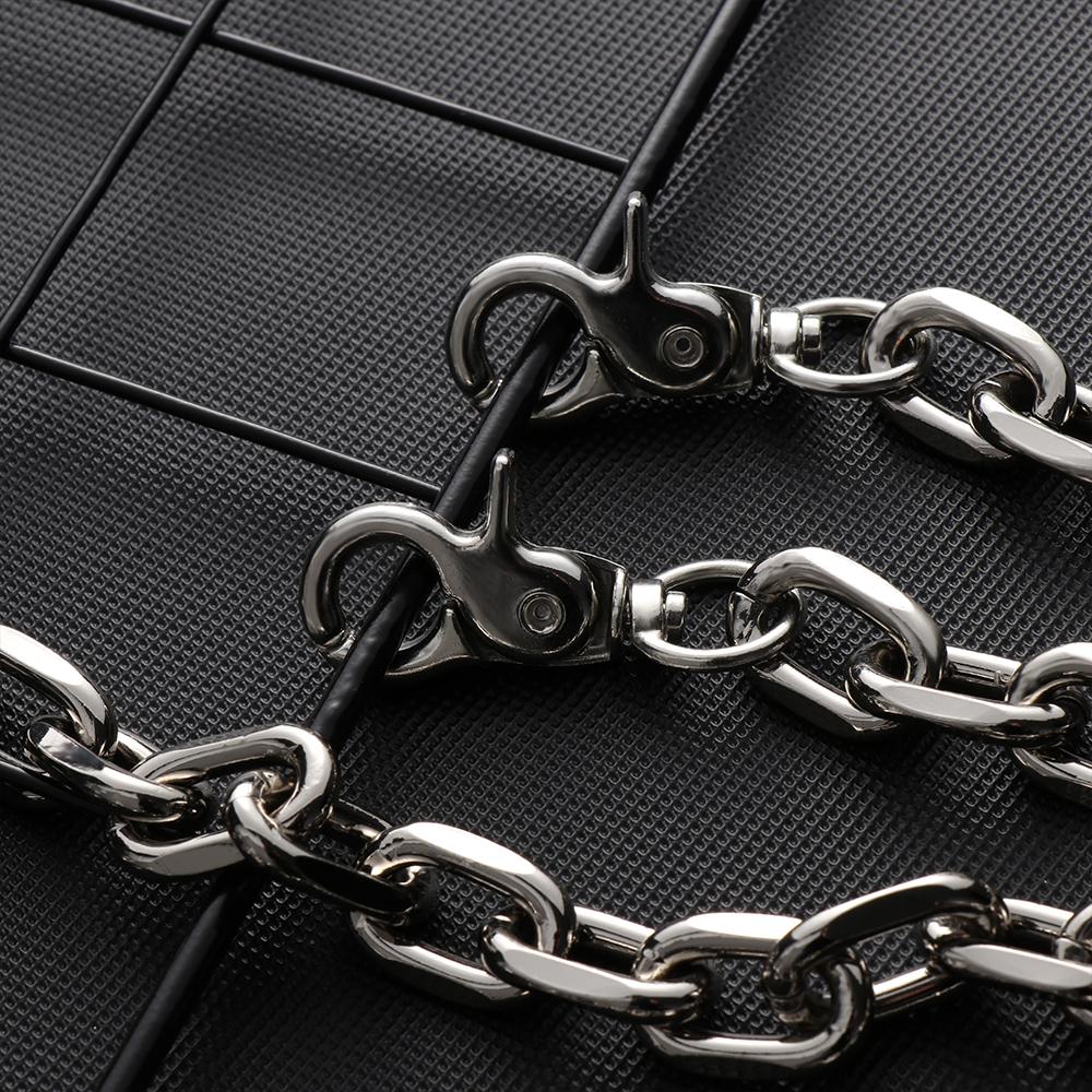 Big Ring Key Chains Clip Rock Punk Hip Hop Jewelry Wallet Chain Belt Pants KeyChain Biker Link