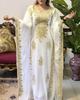Moroccan Stylish Islamic Kaftan Dubai Handmade Georgette Gown Dress Kaftan