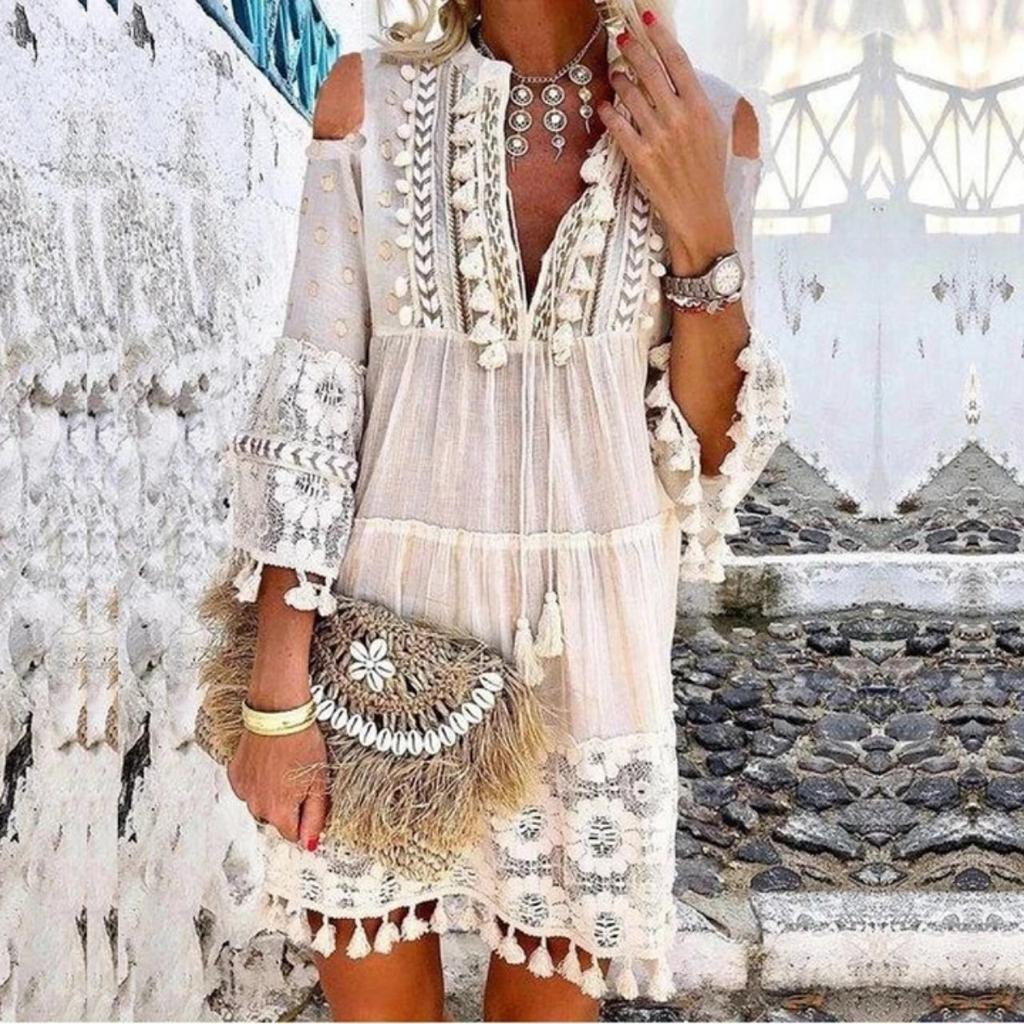 Spring Summer New Sweet Elegant Fashion Women's Dress, Leisure European Ladies Casual Dress